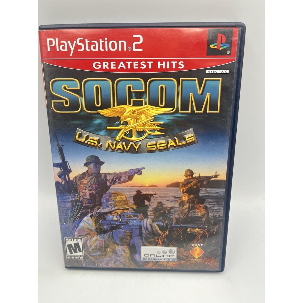 SOCOM: U.S. Navy Seals Greatest Hits PlayStation 2 PS2 Game Tested